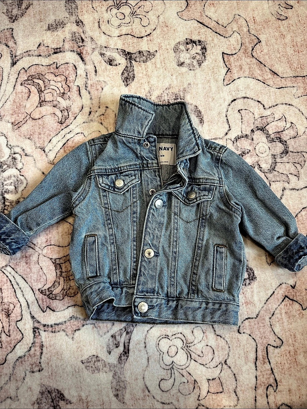 Old Navy Unisex Trucker Jean Jacket for Baby Blue 12-18M